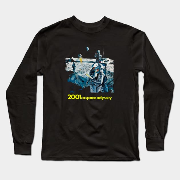 2001: A Space Odyssey Long Sleeve T-Shirt by parashop